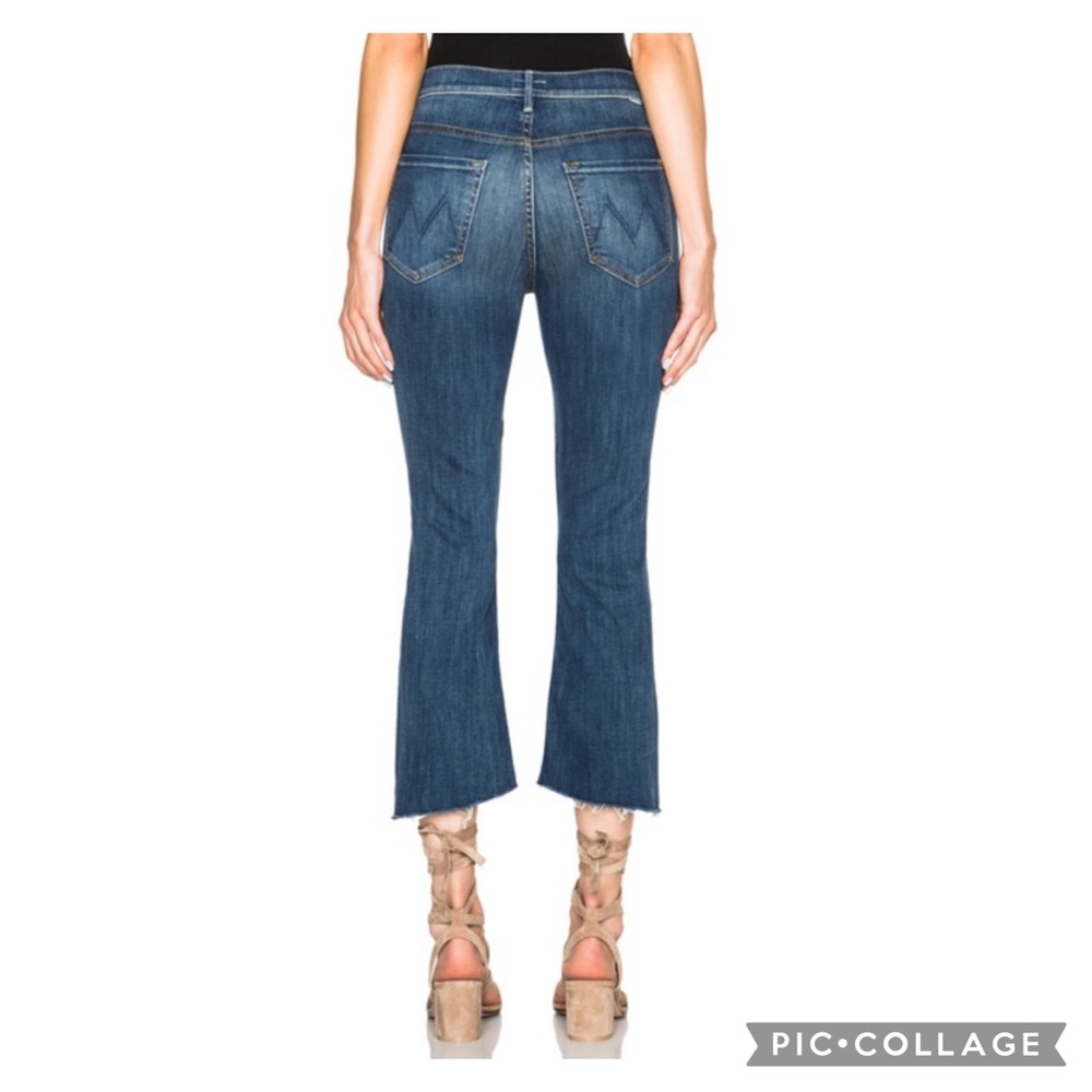 MOTHER Insider Crop Step Fray in Not Rough Enough